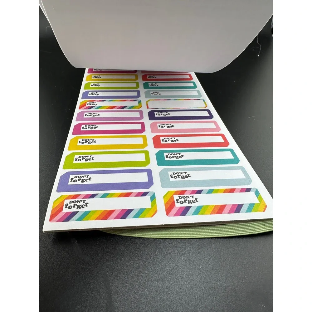 Erin Condren The Happy Planner Sticker Book horizontal layout 464 pieces 97% com